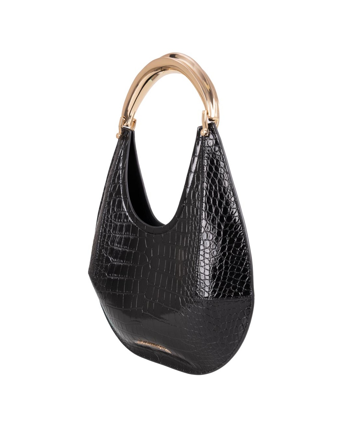 shop ELISABETTA FRANCHI  Borsa: Elisabetta Franchi borsa hobo media realizzata in materiale sintetico effetto pelle. 
La texture con stampa cocco dona carattere all'accessorio, impreziosito dal manico gioiello in metallo dorato. 
Logo al fondo.
Manico in metallo dorato.
Dimensioni 35 x 39 cm.
Composizione: 60%Poliuretanica 40%Poliestere.
Fabbricato in Italia.. BS28A58E2-110 number 5181656